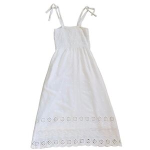 White Eyelet Sundress